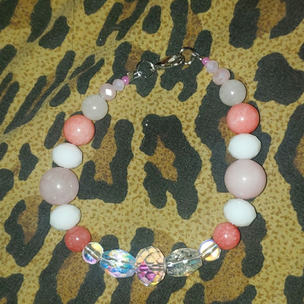 Semi precious stone bracelet